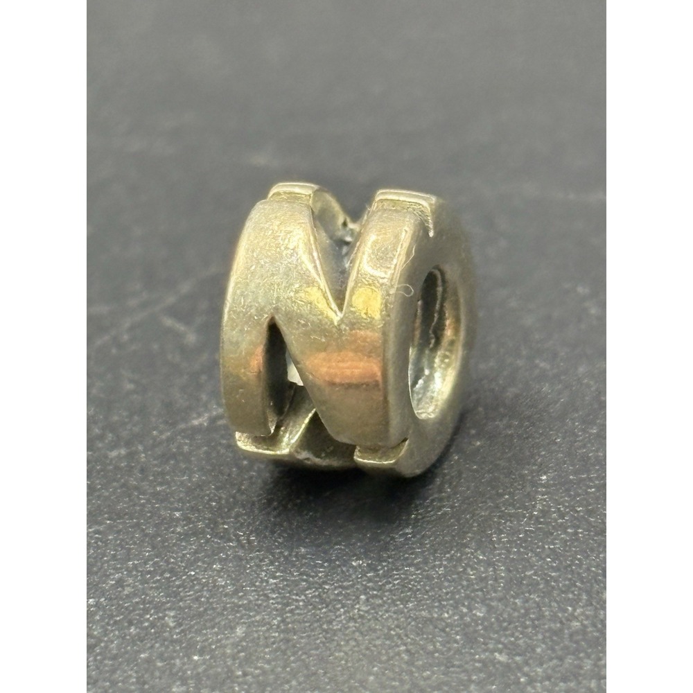 Chamilia Sterling Silver Letter "N" Charm ALE E29
